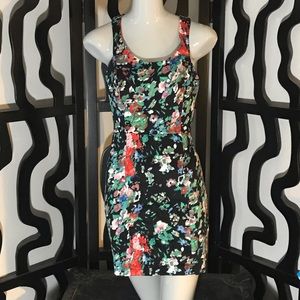 Material Girl Floral Dress